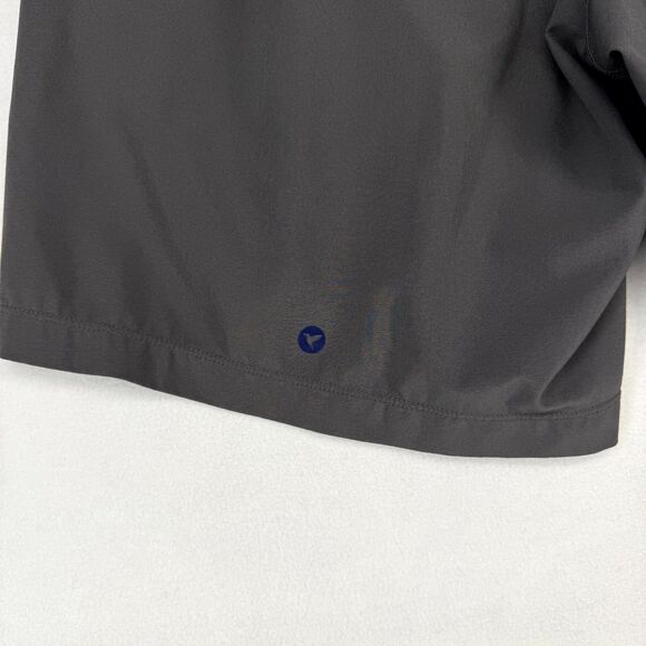 birddogs Lined Athletic Shorts Mens Gray Blue Elastic Waist Draw String Logo M - Picture 4 of 11